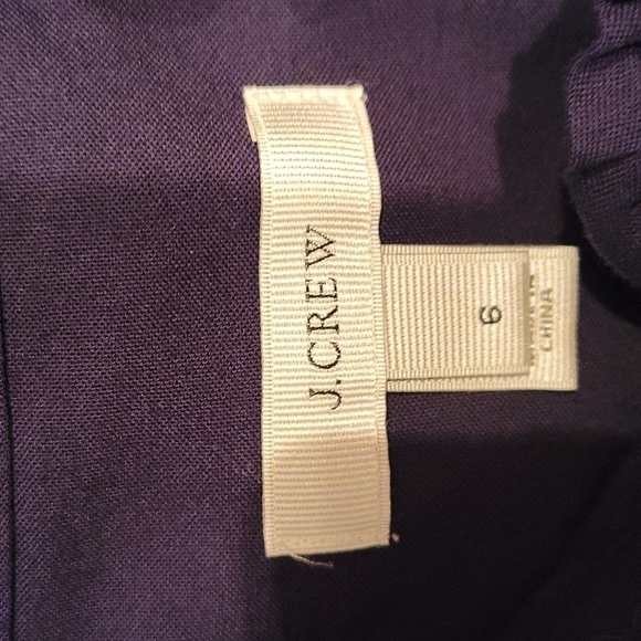 J CREW Ruffle Bedazzled High Neck Button Down Sleeveless Castlecore Shirt - Picture 6 of 9